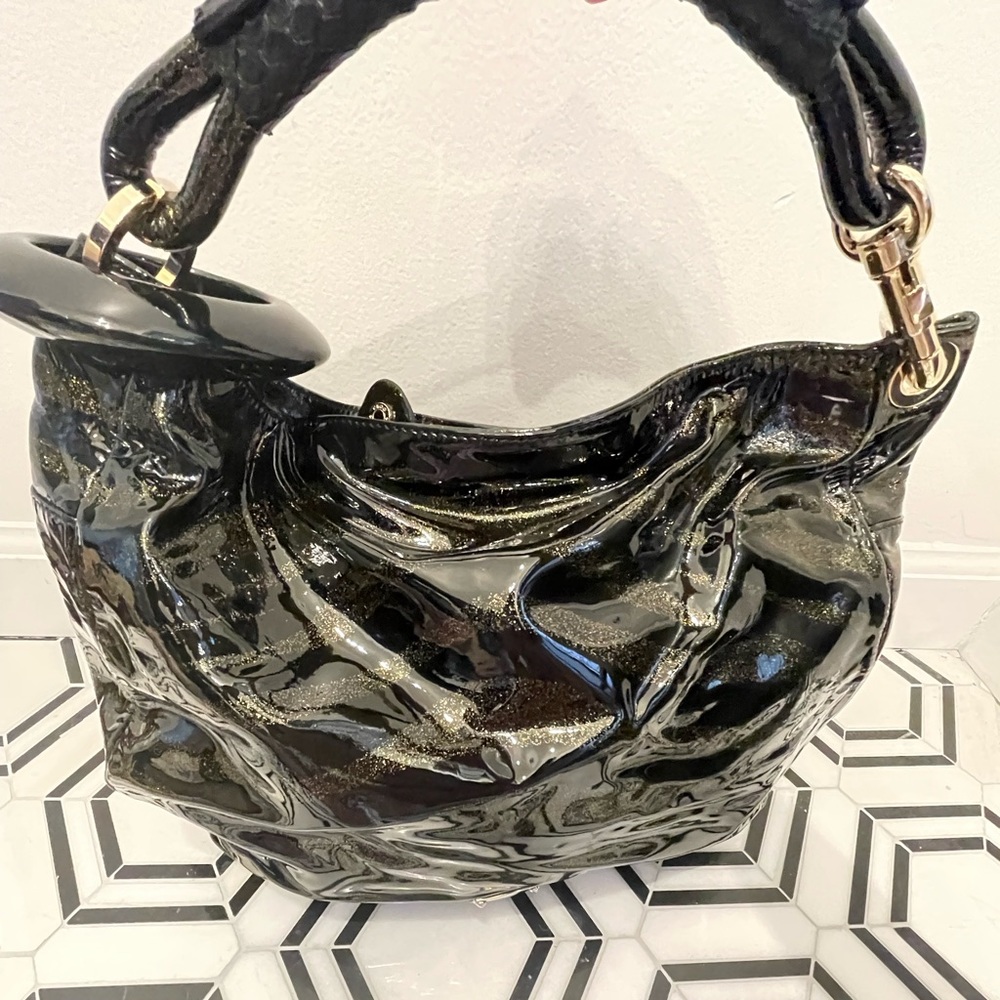 Jimmy Choo Metallic Tote Hobo